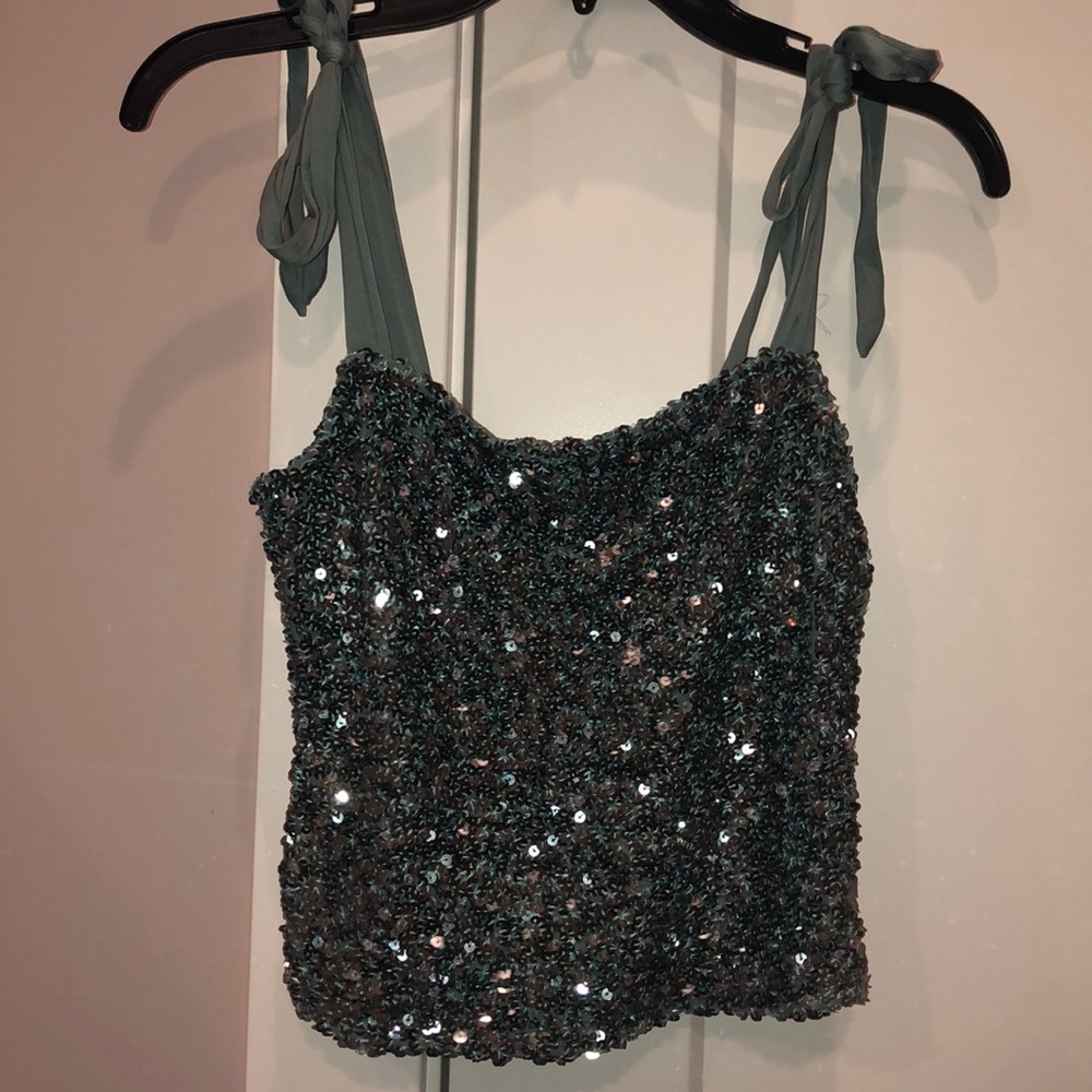 Free people sequin tank